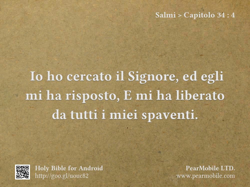 Salmi, Capitolo 34:4